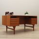 Teak desk, Danish design, 1960s, designer: Vald Mortensen, production: Oden