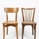 Duo de Chaises Vintage dont une Baumann Authentique – "Dans leur jus"