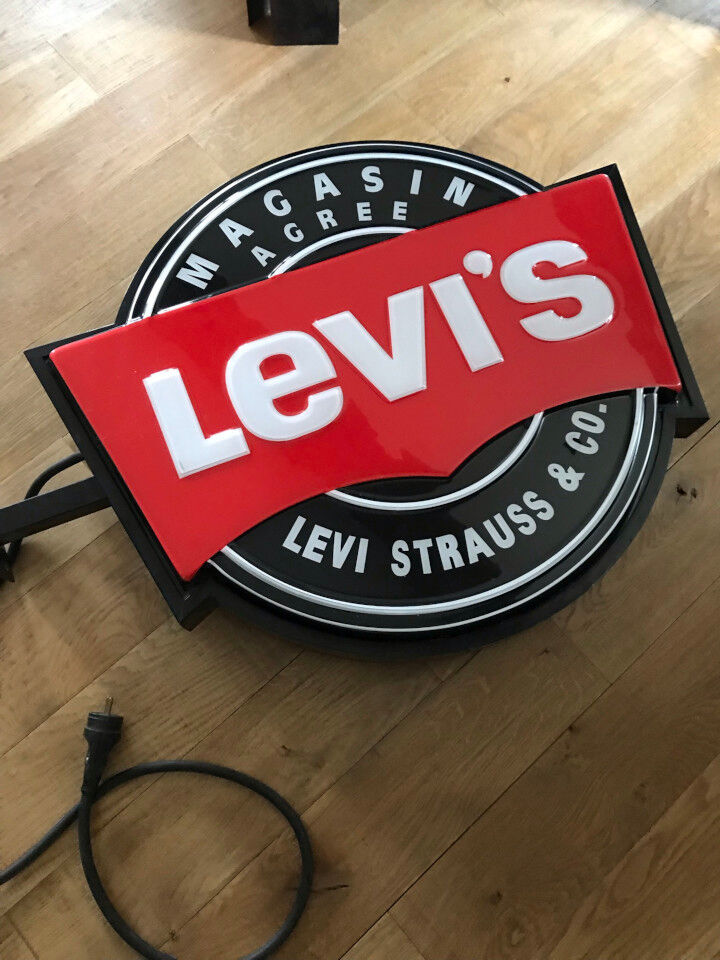 Illuminated sign Levi's Vintage
