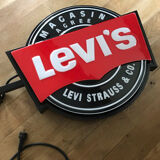 Illuminated sign Levi's Vintage