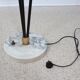 Mid century opaline glass floor lamp