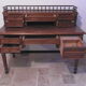 Old desk style Henri II with his gallery