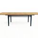 1970s vintage extendable dining table