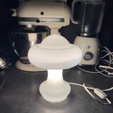 Murano table lamp, opaline glass