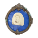 Antique gilded bronze frame
