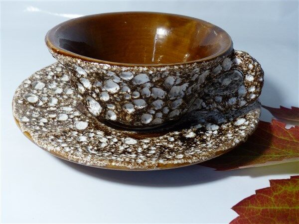 Vintage breakfast cup Vallauris 1960.