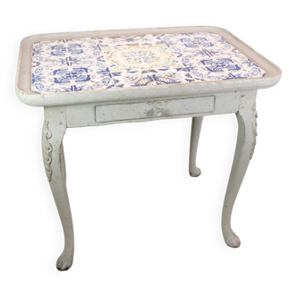 Rococo Tile Table From 1780s