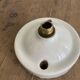 Ribbed globe pendant light, 2 m fabric cable