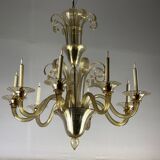 Venetian chandelier in Murano glass circa 1940