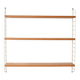 "Hylla” Scandinavian wall shelving system from the 1960s