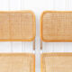 2 chaises Cesca B32 Marcel Breuer - Cannage assises refait