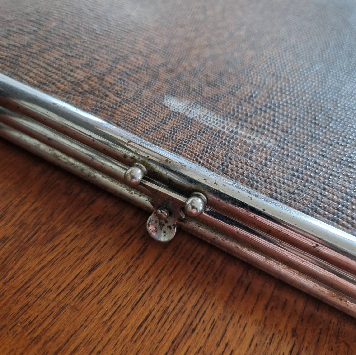 Miroir triptyque de barbier