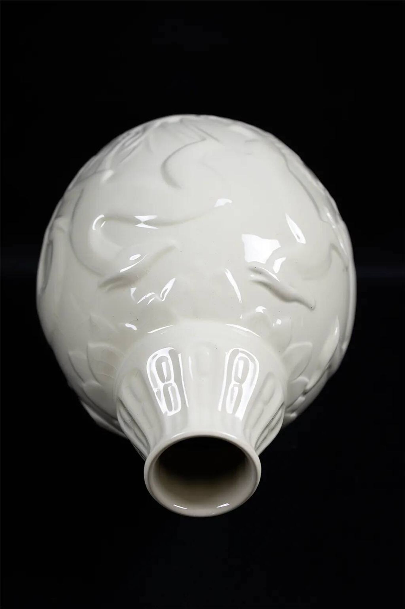 Art Deco vase with 6 deer in earthenware – C. Catteau Boch Frères La Louvière