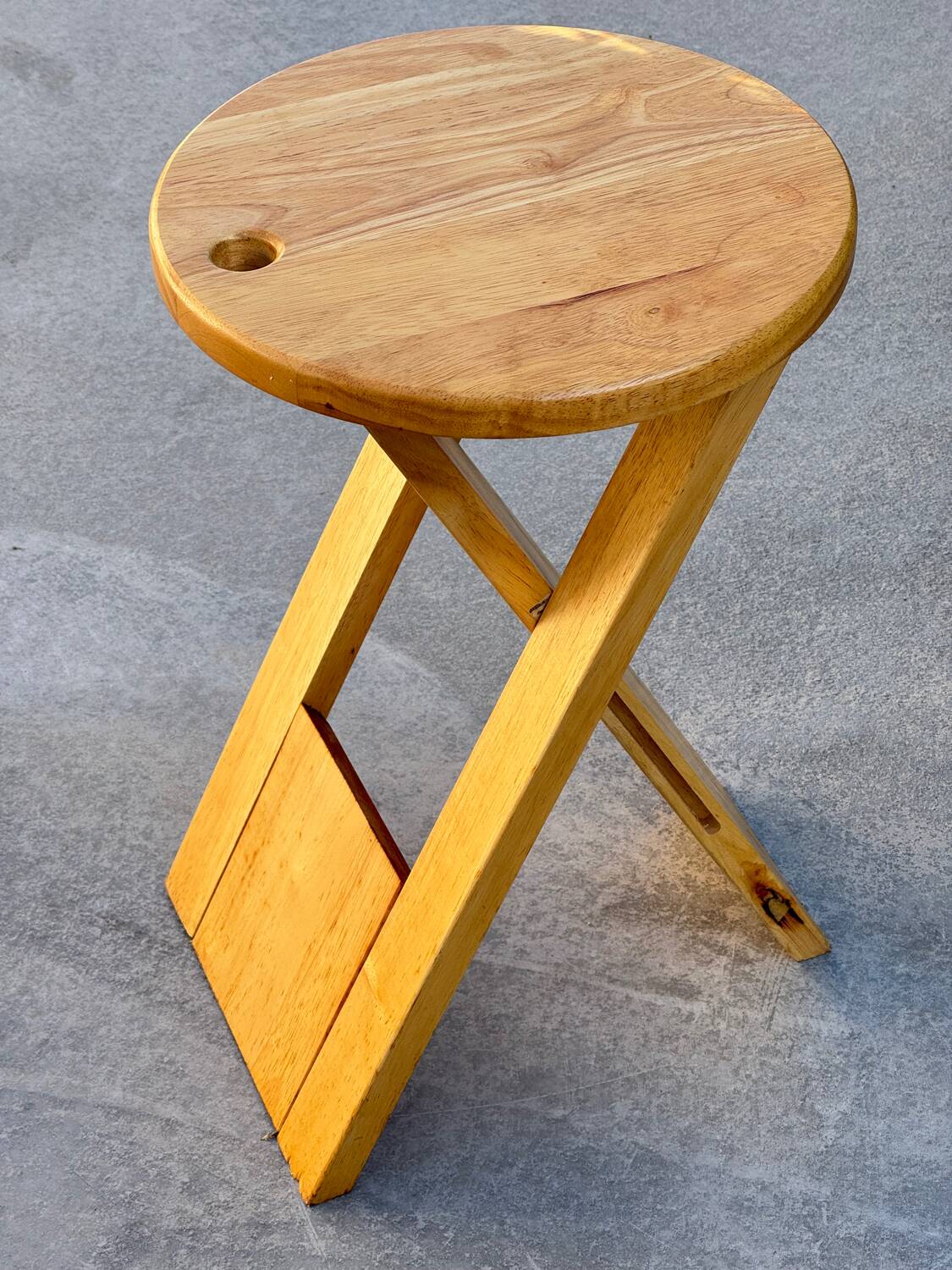 Suzy folding stool, designed by Adrian Reed, 1980s