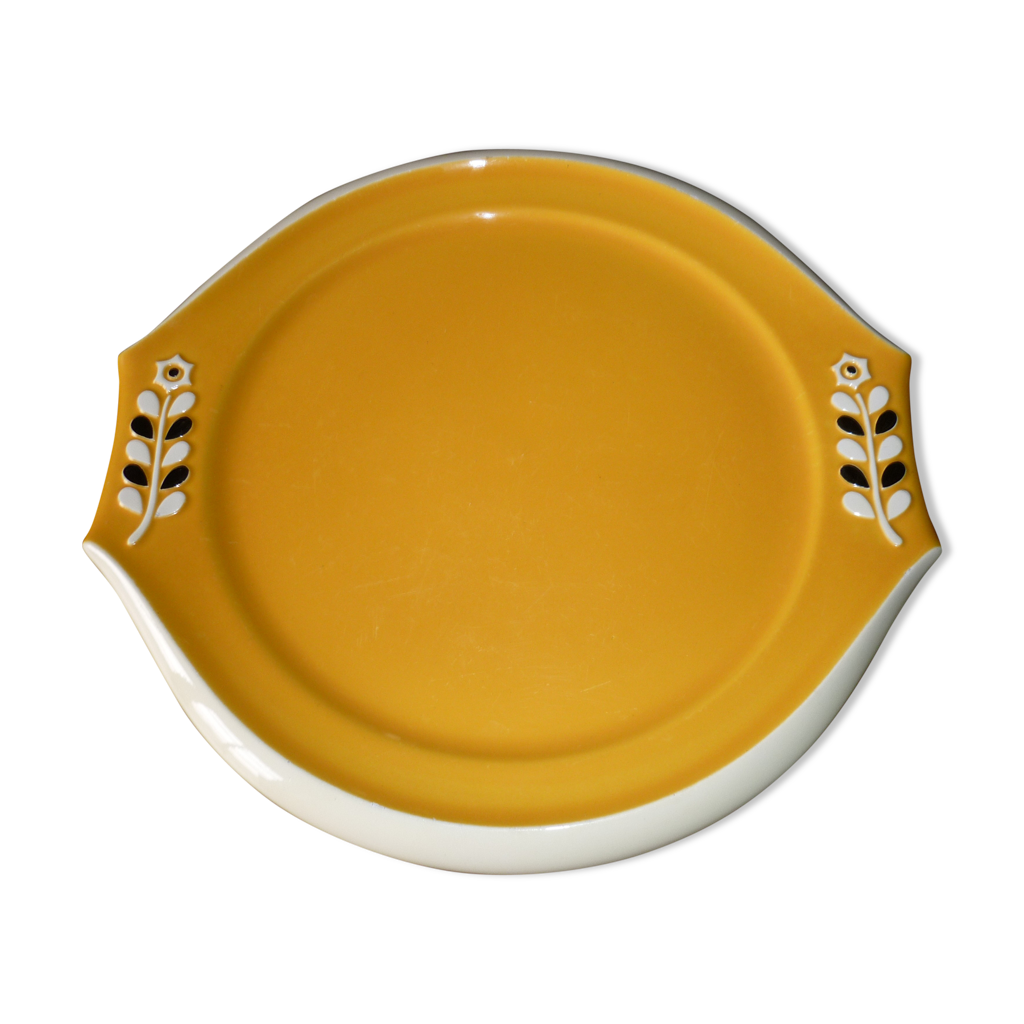 Plat Ovale Vert Ancien | L'Atelier Imparfait