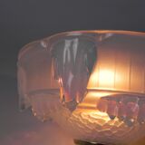 Art Deco wall lamp in opalescent glass, 1930s