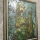 Russian School 1997: modernist oil on canvas