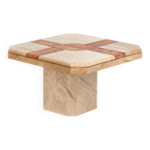 Vintage marble coffee table. Italy, 1990s.