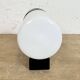 Industrial Brown Bakelite Wall Light with Milk Glass, 1960s
