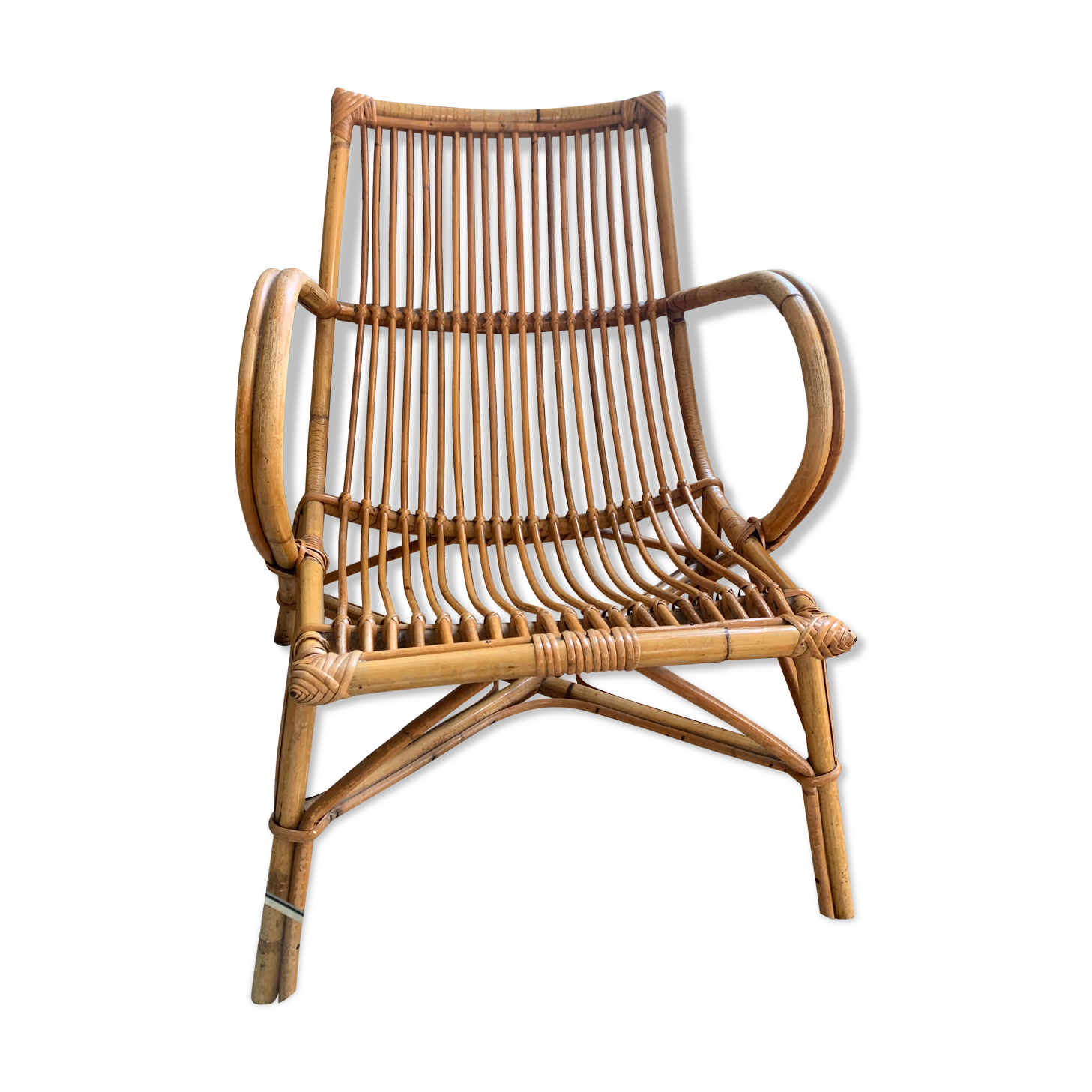 Vintage rattan chair