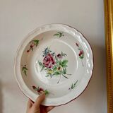 Floral shallow dish Lunéville