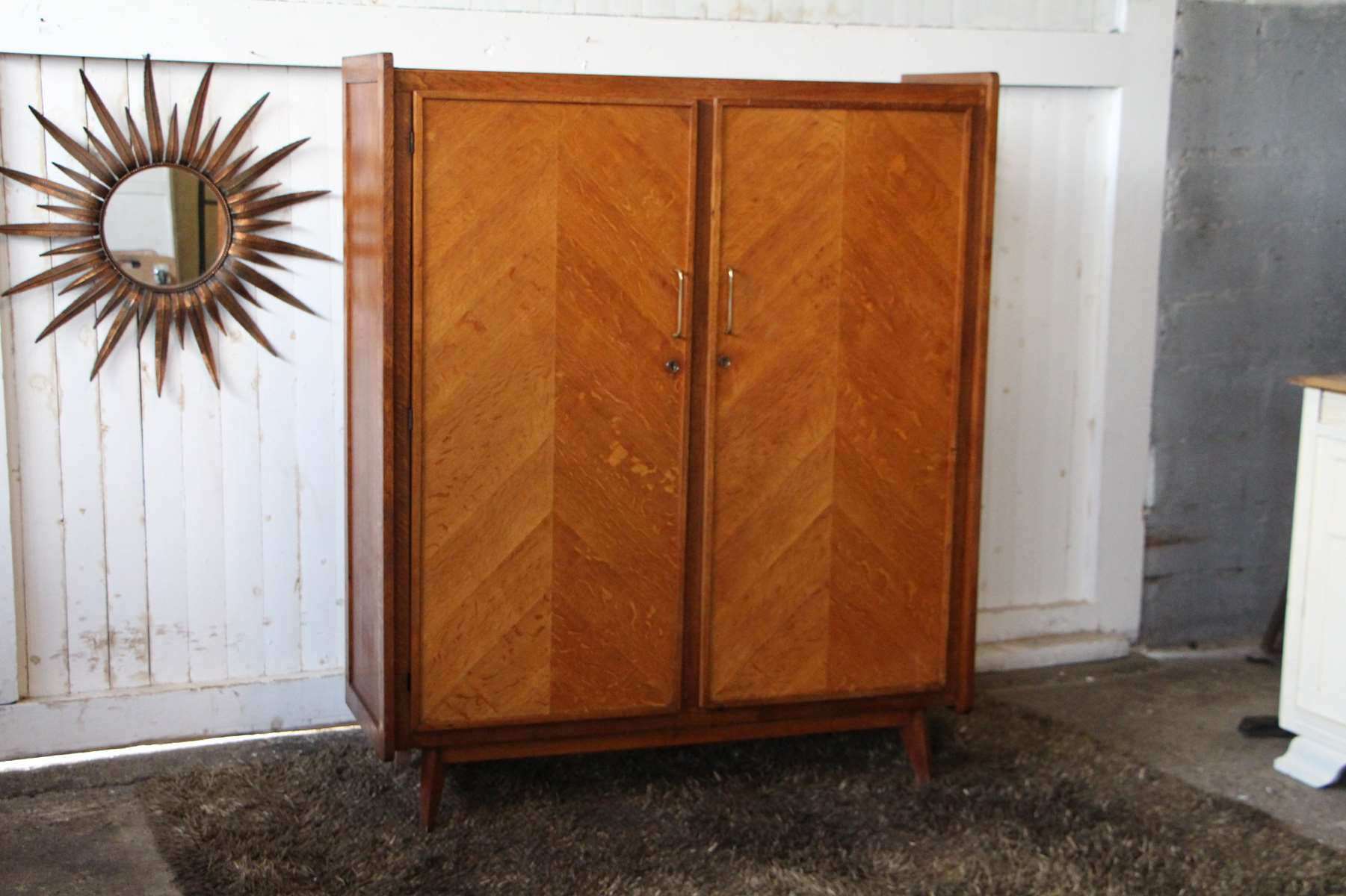 Compass legs vintage wardrobe