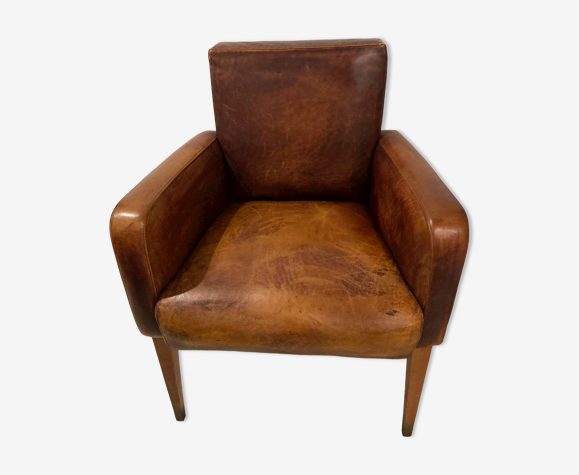 Fauteuil cuir