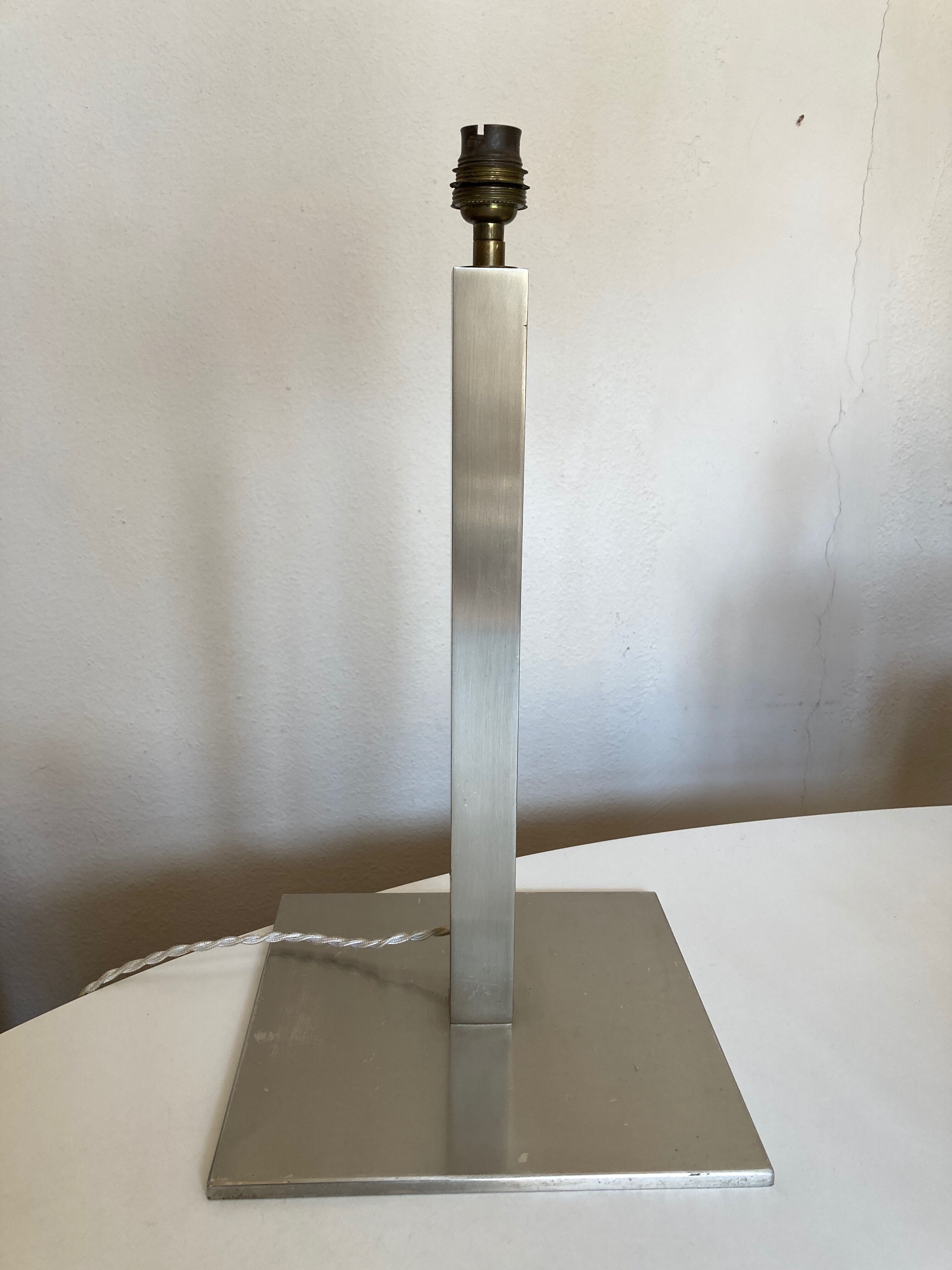 1970 steel living room lamp