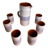 Ceramic orangeade set