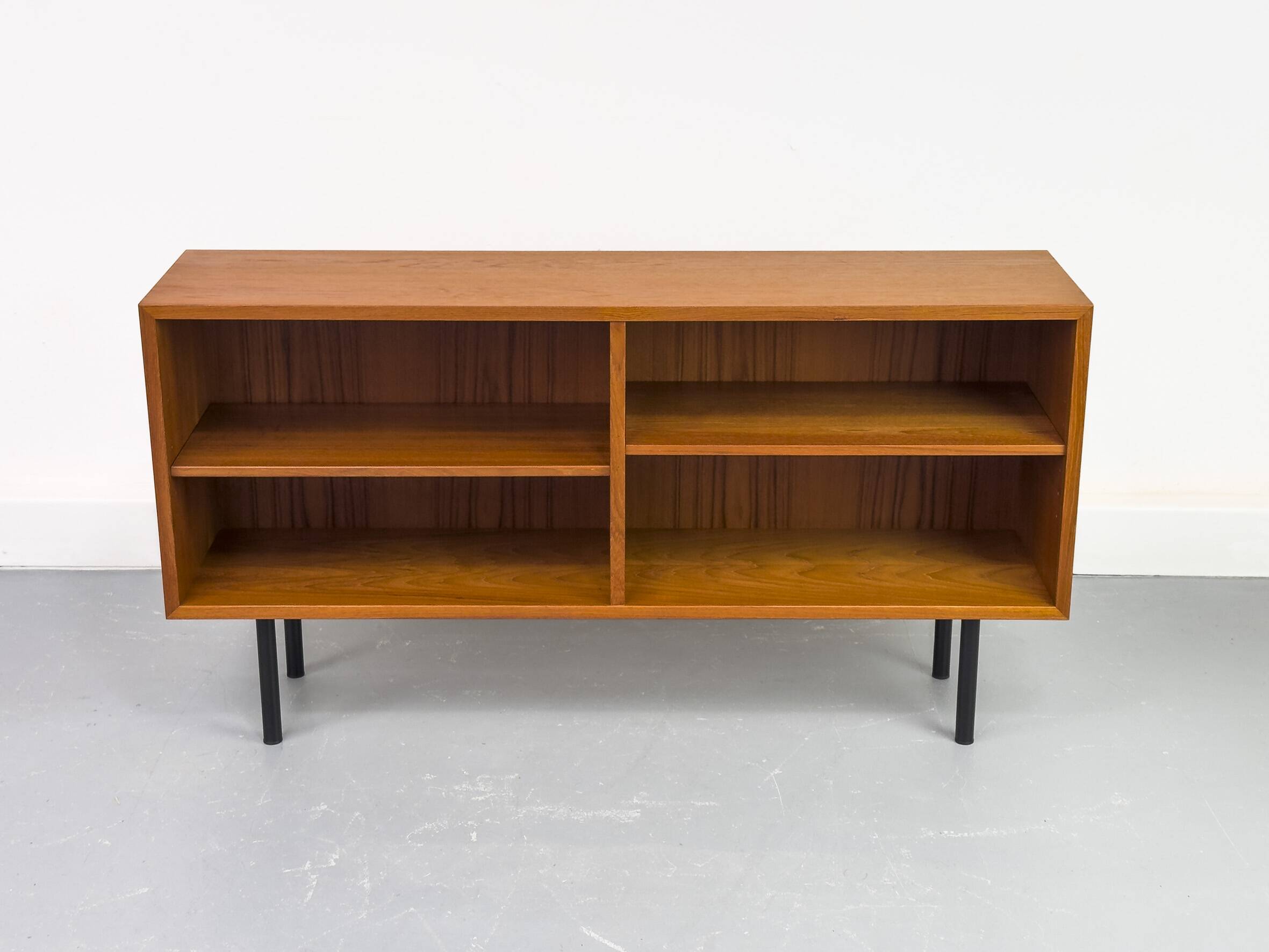 Low Teak Shelf from Omann Jun, 1960s