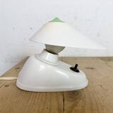 Vintage White Bakelite Table Lamp, 1950s