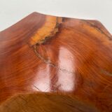 Coupe à fruits en bois biseauté