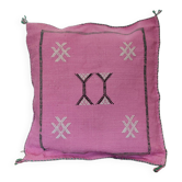 Coussin berbère sabra rose motif boheme