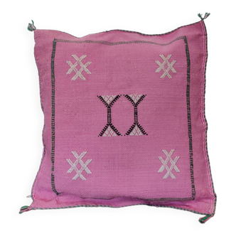 Berber cushion sabra rose bohemian pattern