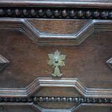 Old oak chest of drawers, 4 drawers, antique