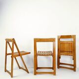 Set of 3  folding chairs