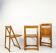Set of 3  folding chairs