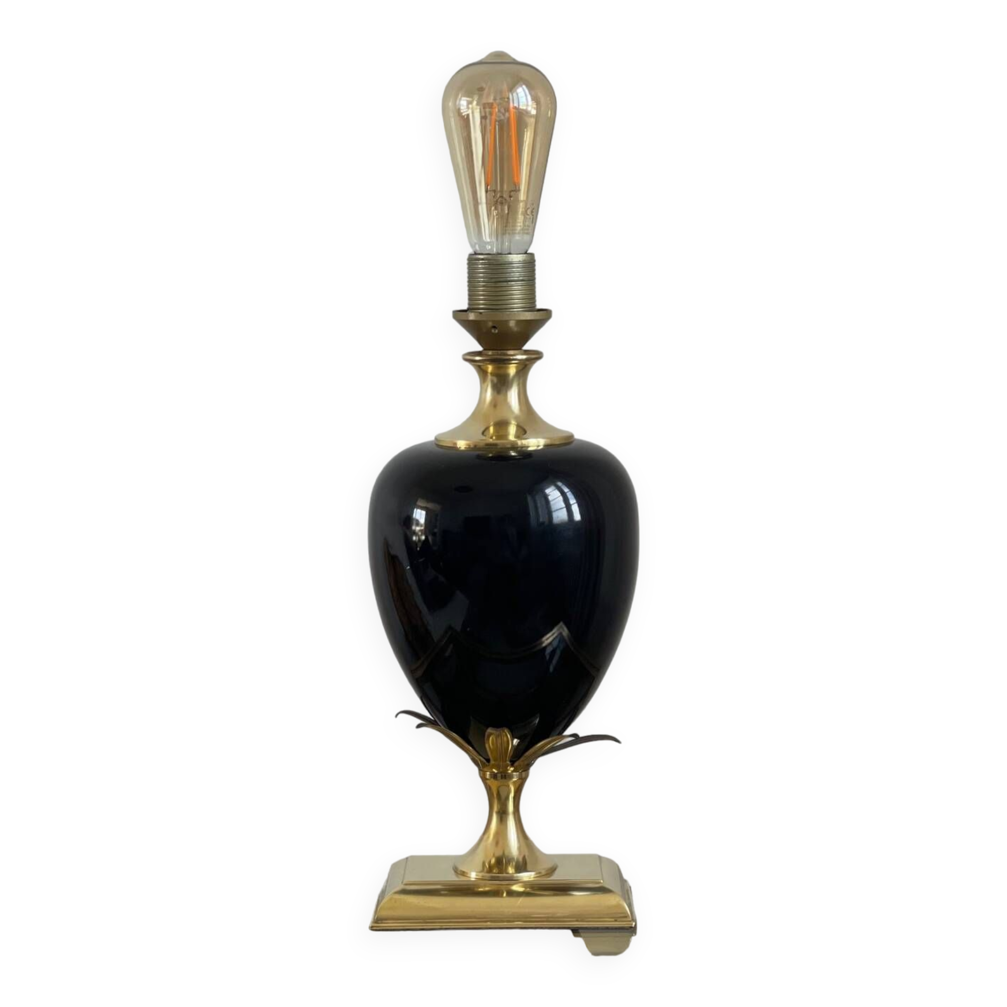 Lamp base Maison Le Dauphin 1980.