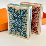 Hermés bridge set of two packs of playing cards