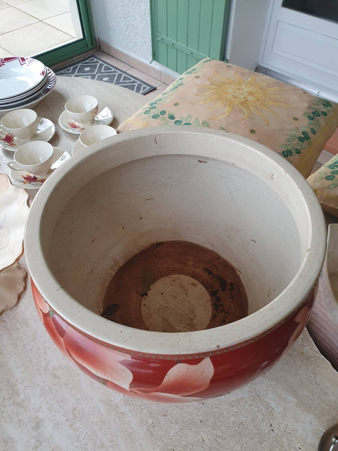 Cache-pot asiatique