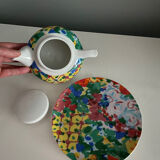 Teapot and its plate