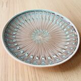 Romanian handicraft ceramic dish