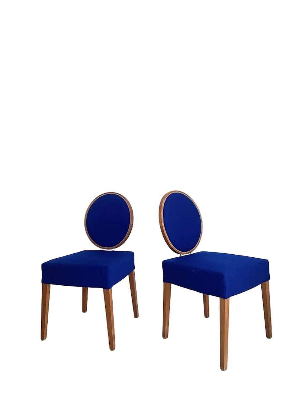 Pair of postmodern Italian chairs from the 1990s.