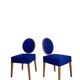 Pair of postmodern Italian chairs from the 1990s.