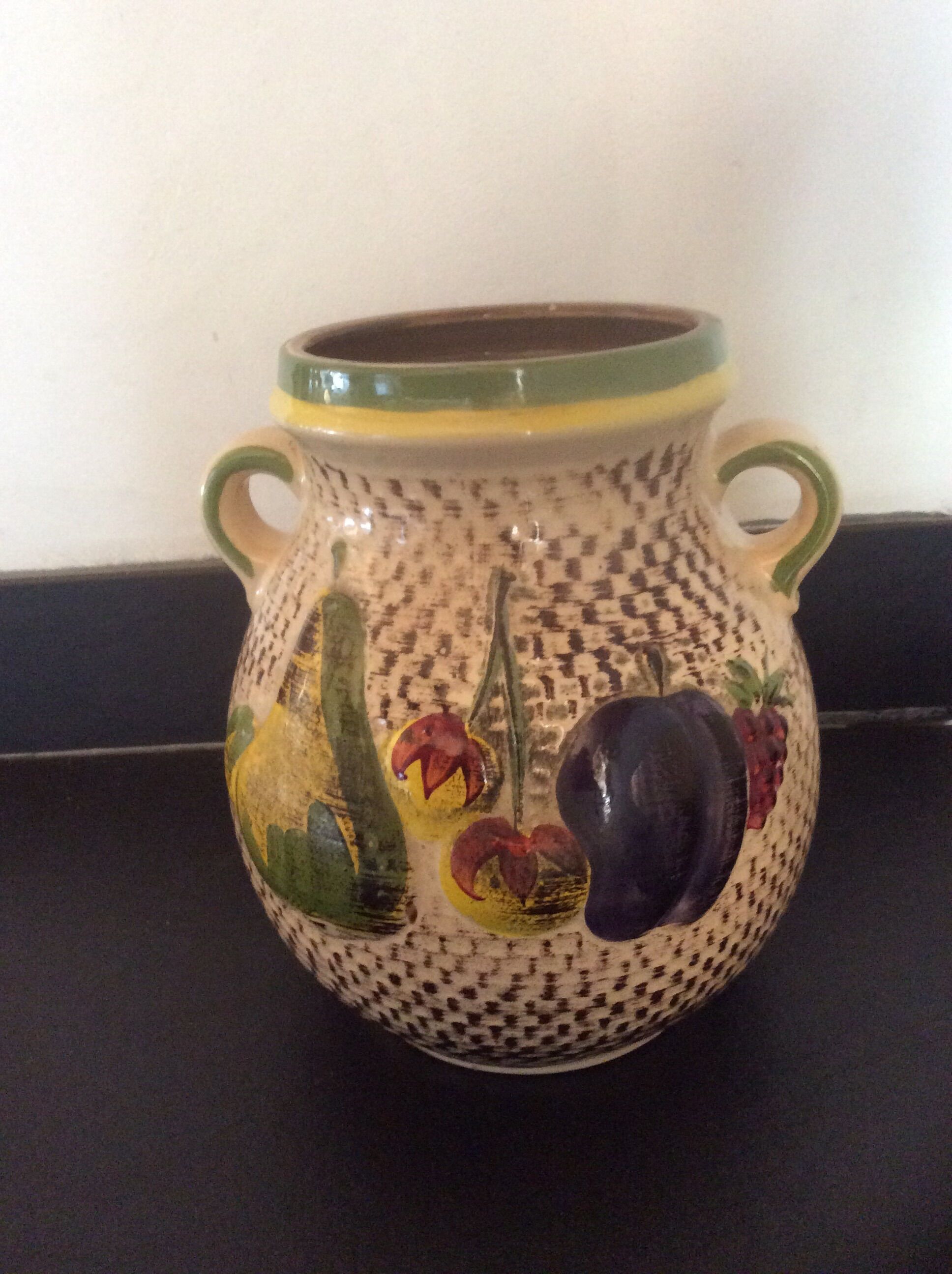Scheurich ceramic vase / Rumtopf pot