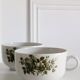 2 tasses en porcelaine Winterling à fleurs vertes