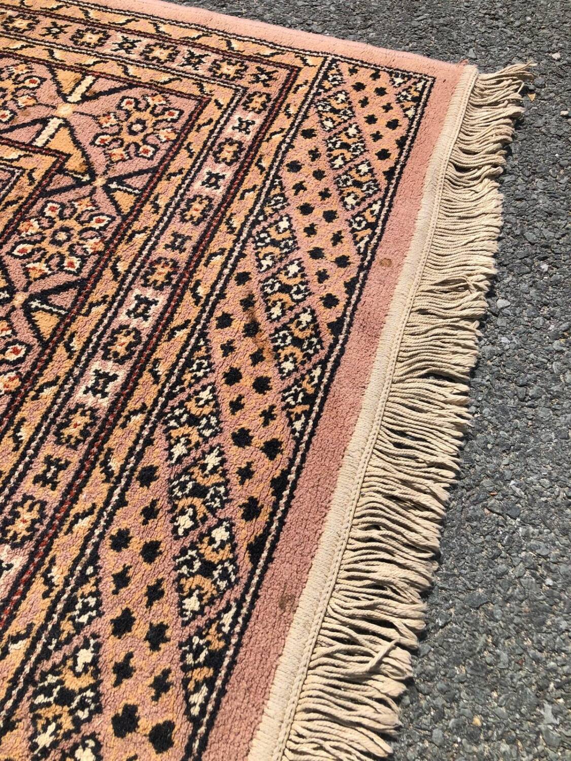 Large oriental rug