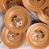 St-Amand 70s ceramic plates