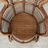 Fauteuil en rotin 1960