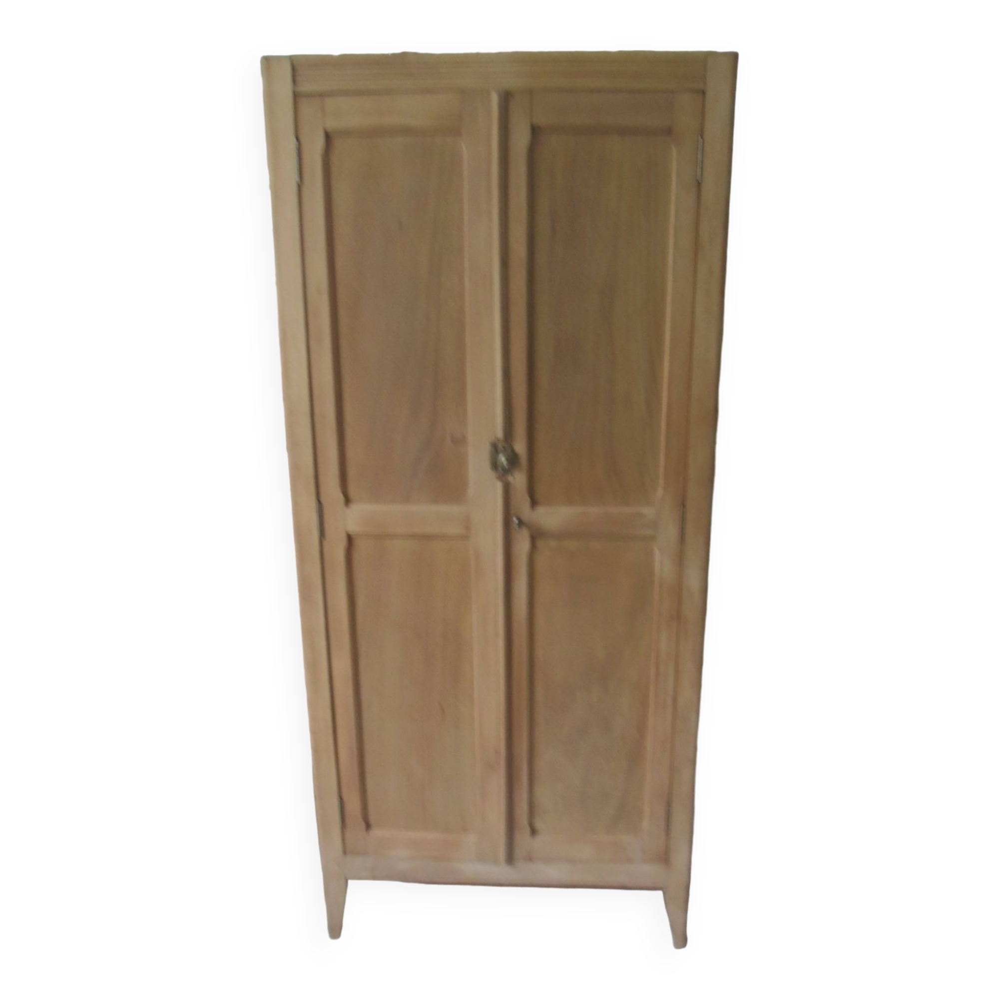 Vintage Parisian wardrobe has been completely sanded and waxed.